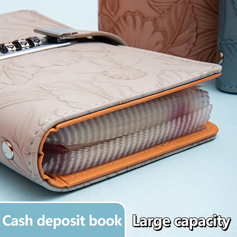 Password Lock Money Saving Challenge Save Money Binder Savings Challenges Book 100 Sheet Envelope Savings Challenge Books