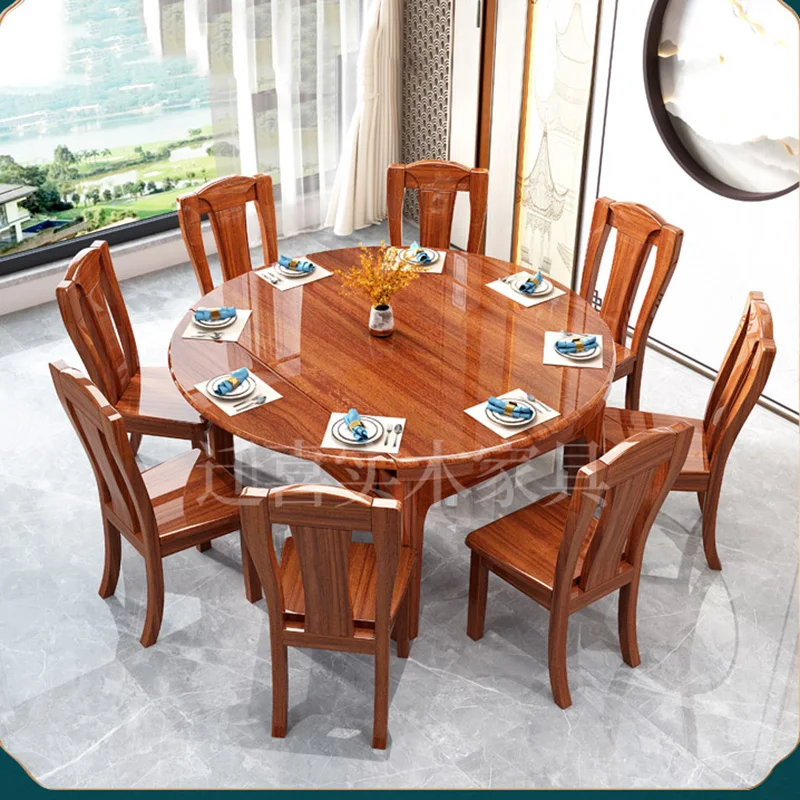 대리석 테이블 공예 세라믹 다이닝 주방 가구, 럭셔리 소형 다기능 접이식, 확장 가능한 라운드 다이닝 커피 테이블