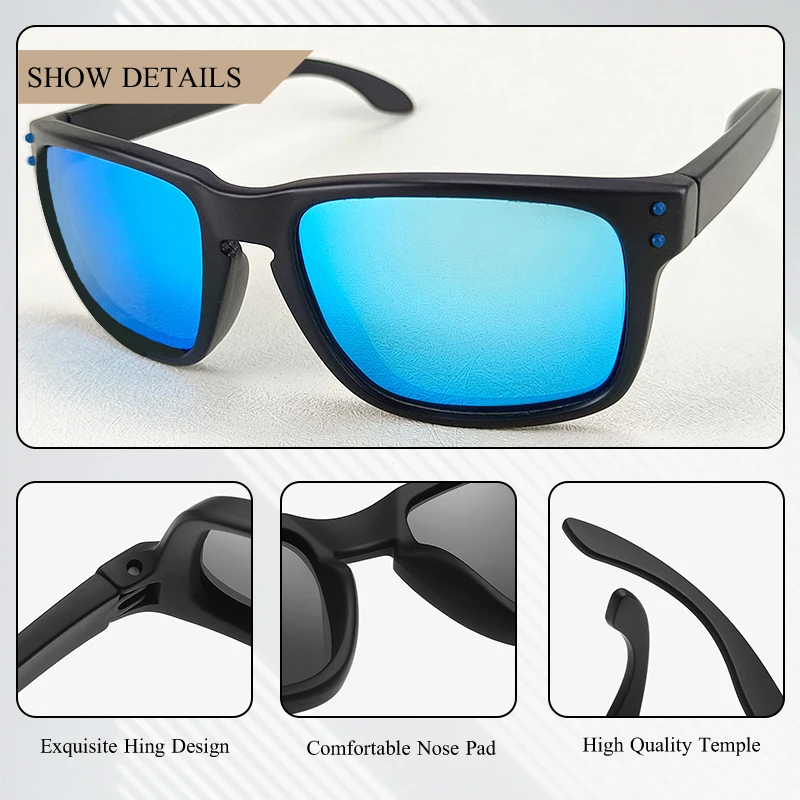 CRIXALIS Polarized Sunglasses for Men Women Designer Driving Night Vision Sun Glasses Male Fishing UV400 zonnebril heren 2023 images - 6