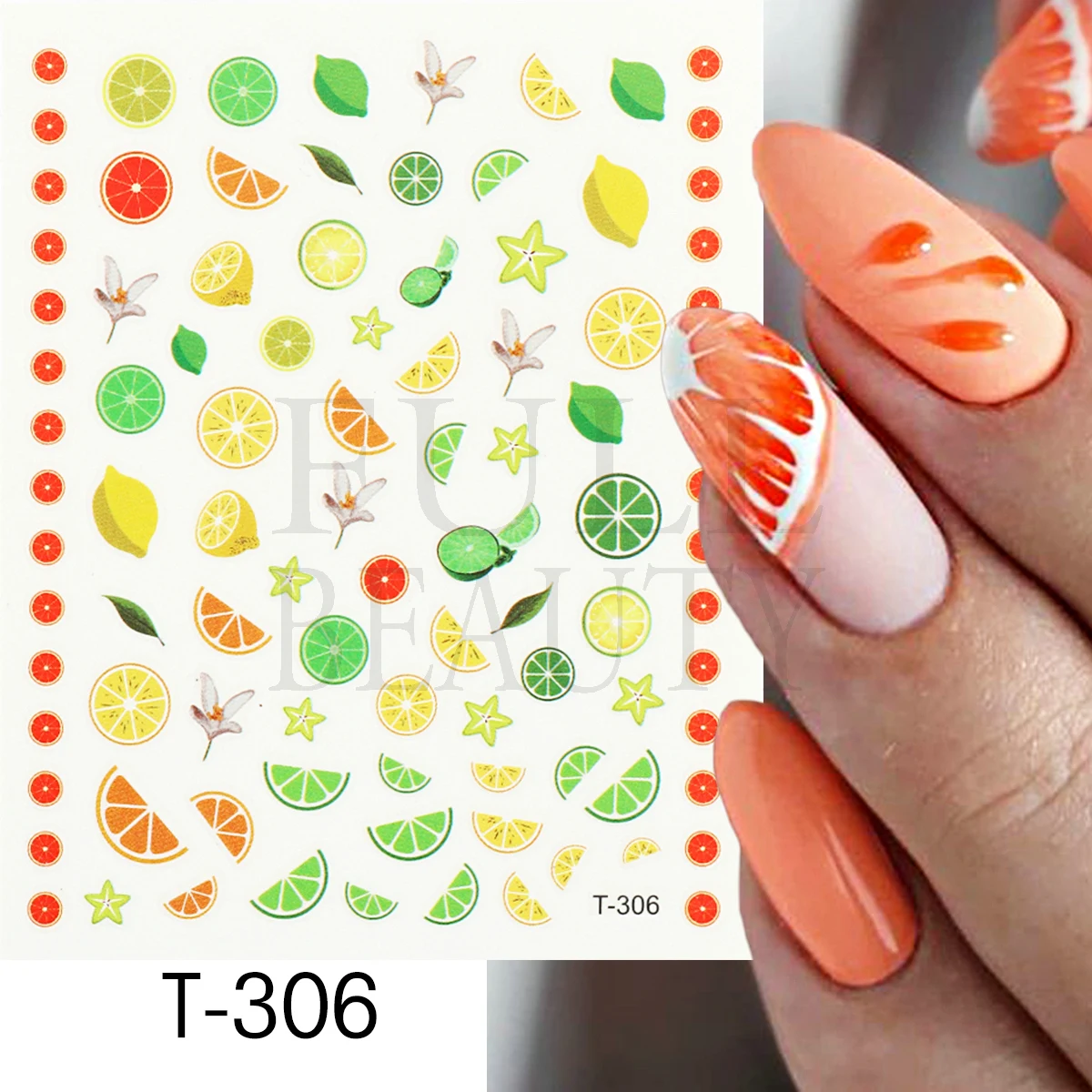 Nail Stickers for Women and Little Girls -JOJOIN 12 Sheets 3D Self-Adhesive  DIY Nail Art Decoration Set Including Fruits Nail Decals for Woman Kids  Girls - Walmart.com