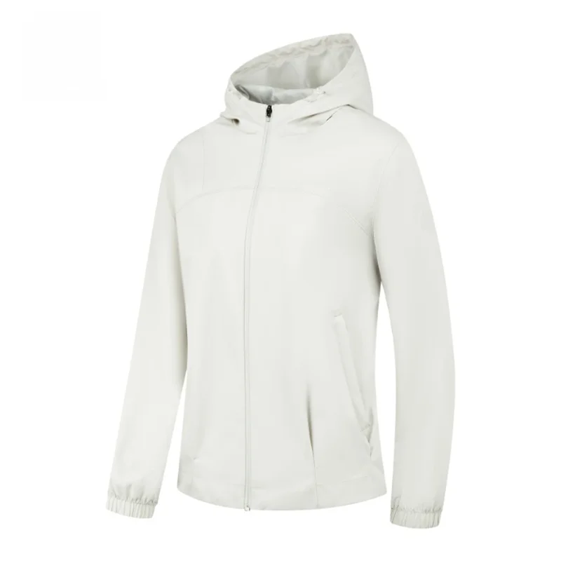 조던 여성용 윈드브레이커 봄 신상품 야외용 후드 방수 QDBFD2253235 스포츠웨어 캐주얼 의류 폴리에스테르 섬유