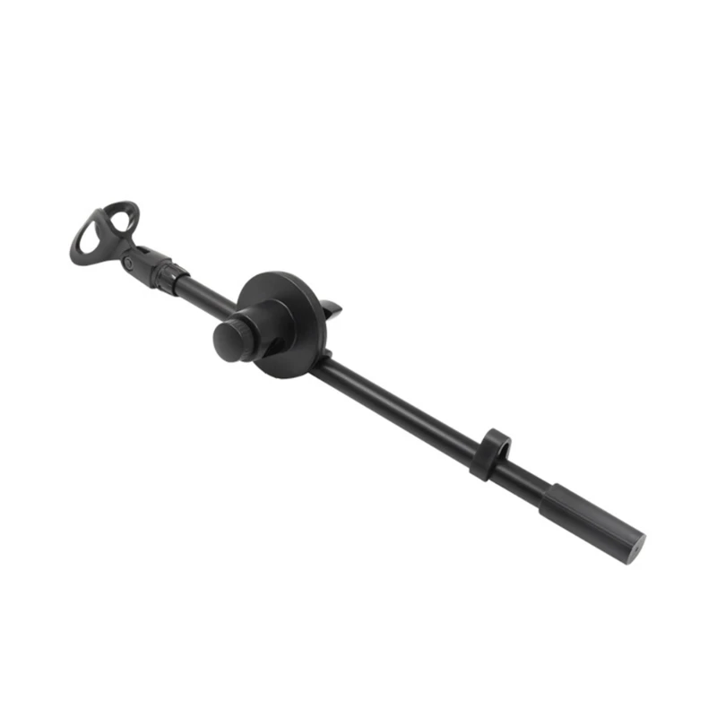 Floor Standing Mic Boom Arm Clip Microphone Mount Freely Rotatable Home Studio and Broadcast Use Sound Equipment