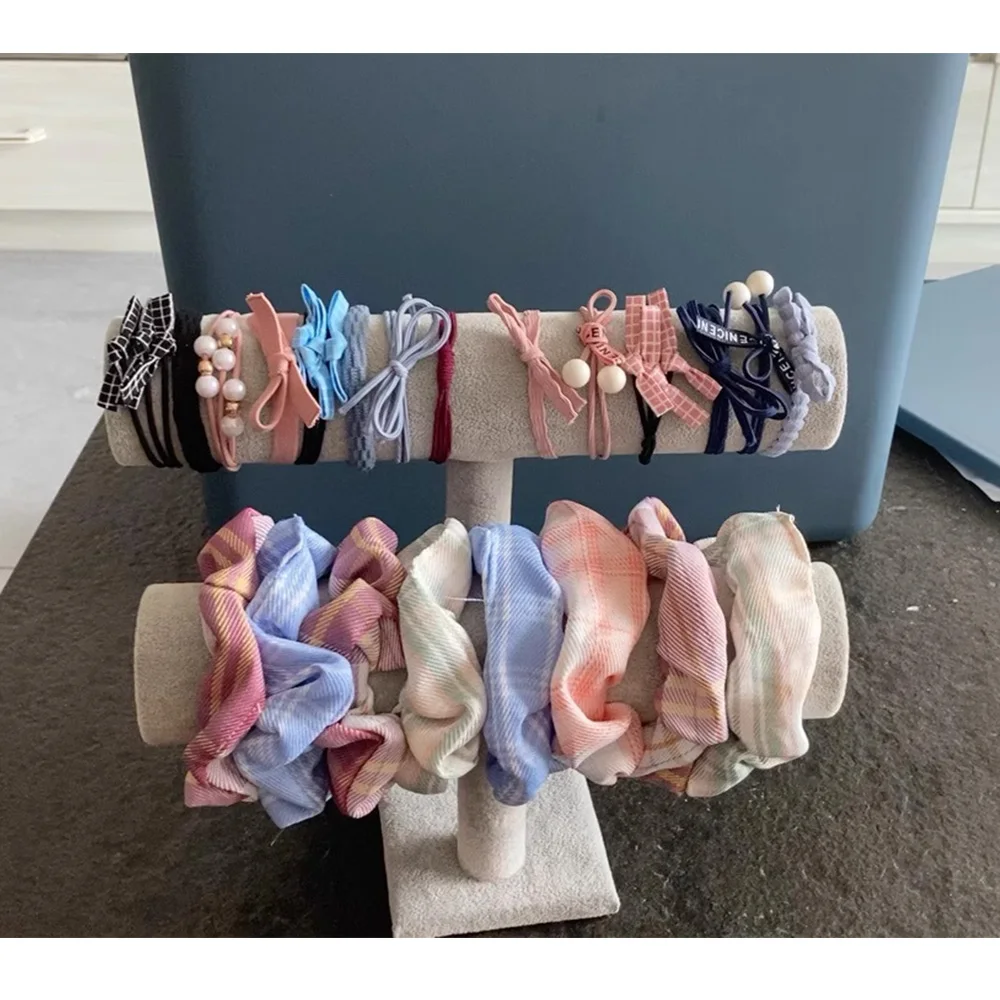 Velvet Jewelry Display Rack for Bracelet Watch Storage