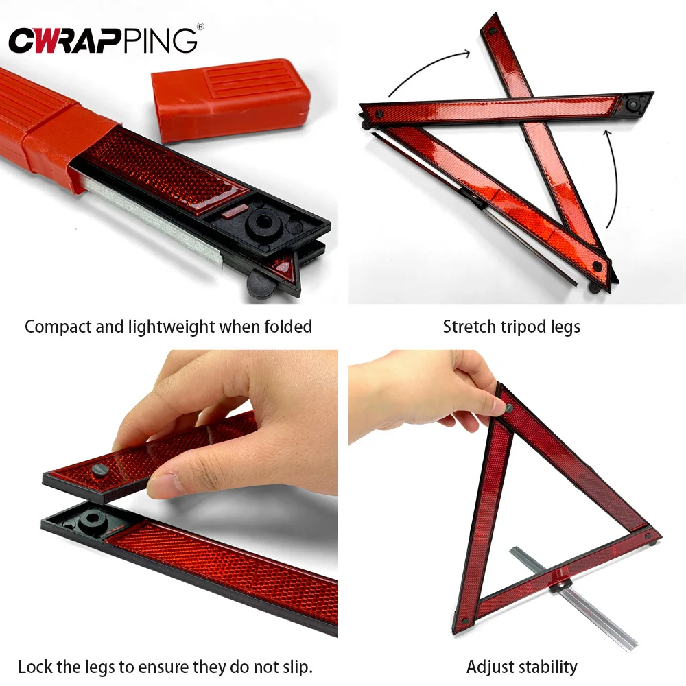 Foldable Reflective Warning Triangle 3