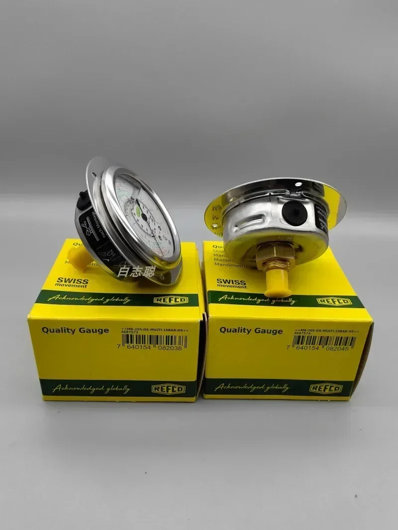 R404 low pressure R410 pressure oil gauge original REFCO R22R 34a refrigerant high