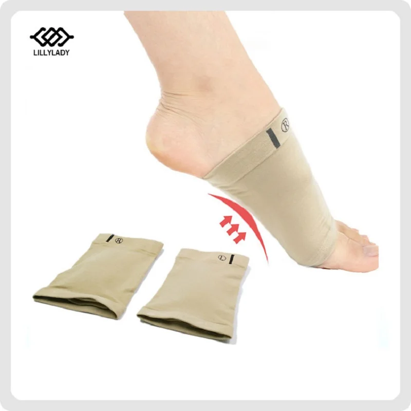 

Silicone Gel Arches Footful Orthotic Support Brace Flat Feet Relieve Pain Comfortable Shoes Orthopedic Pad Insole