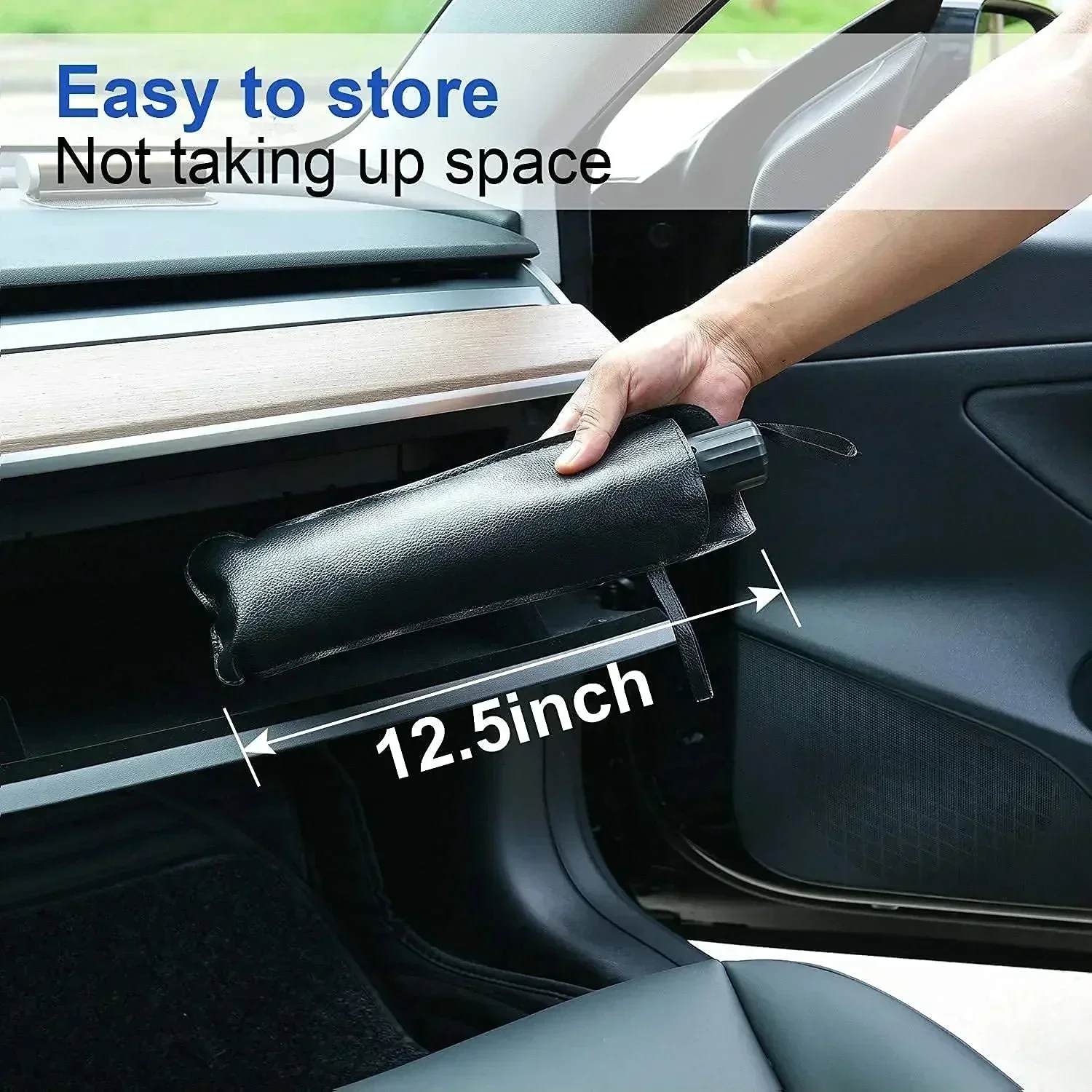 Car Windshield Sun Shade Umbrella, Automotive Sunshade Cover for Block UV Rays & Heat, Auto Interior Front Window Protector