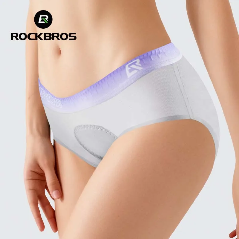 ROCKBROS Women Cycling Underwear Padded Shockproof Mountain MTB Bicycle Shorts Comfortable Underwear Tights Women Shorts cycling shorts