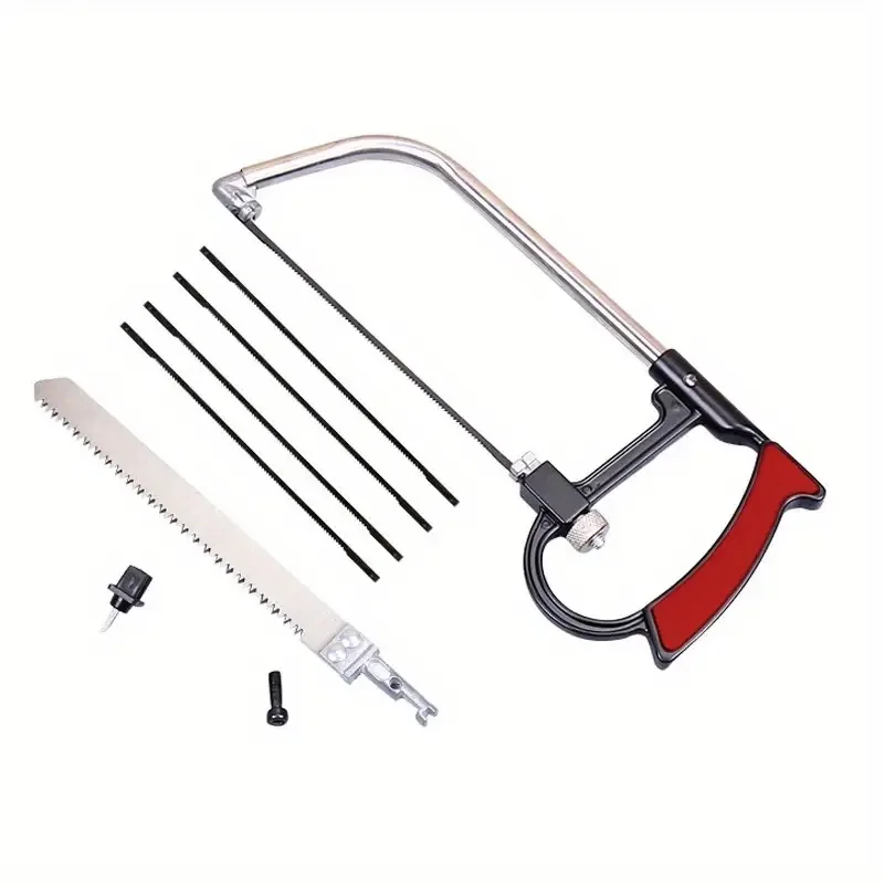 Hand Saw 8in1 Saw Multi Purpose DIY Kit 6 Blades Woodworking Metalworking