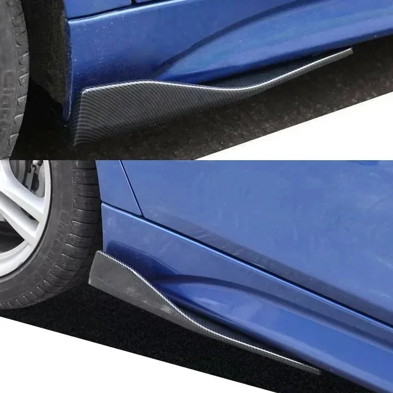 New Universal Car Front Rear Bumper Strip Lip Spoiler Diffuser Splitter Scratch Protector Car Rear Bumper Lip Trim with Screws