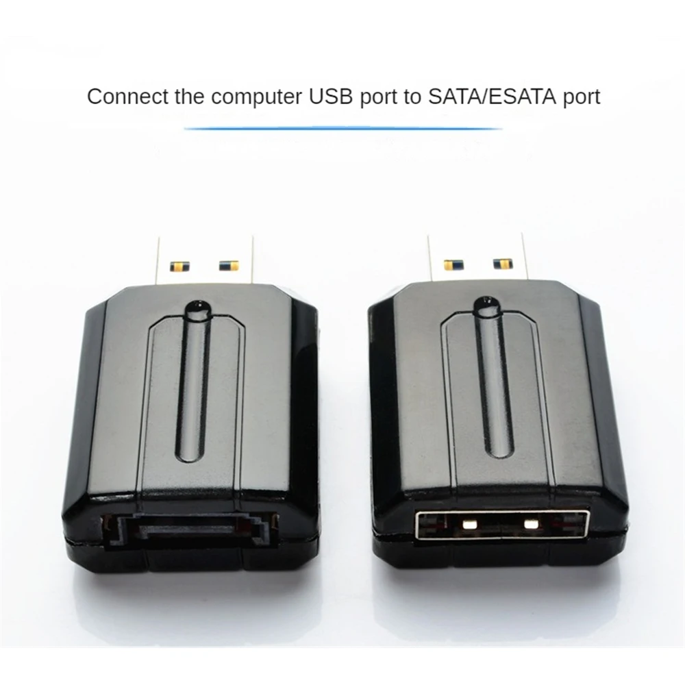 

Адаптер Usb 3,0 Esata, прочный адаптер USB 3,0 для жесткого диска SATA, легкое подключение, высокая скорость передачи данных, разъем Usb 3,0 Esata