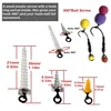 Carp Bait Screws With Ring Mirco Swivel Carp Bait For Carp Ronnie Rig Zig Chod Boilies Screws Carp Hiar Rig Terminal Tackle 4