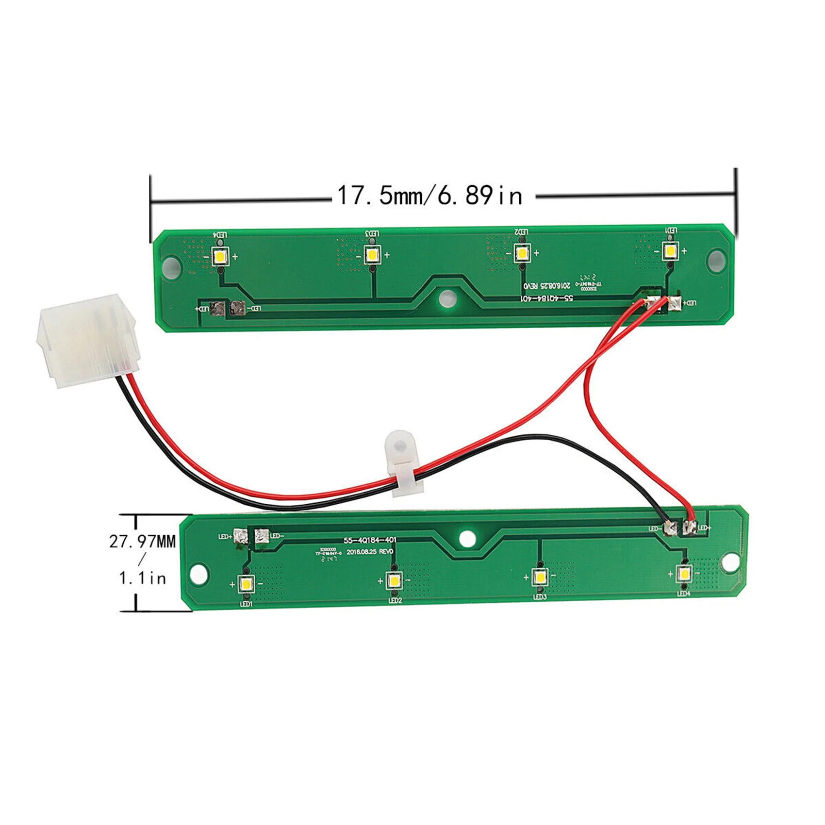 W11043011 AP6047972 PS12070396 LED Light Board Fit for Whirlpool Kenmore Maytag Fridge Refrigerator (PCB Only) HOT
