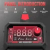 205Amp Stick Welder 110V/220V Dual Voltage Portable Welding Machine Digital Inverter IGBT ARC Welder Machine with Hot Start 5