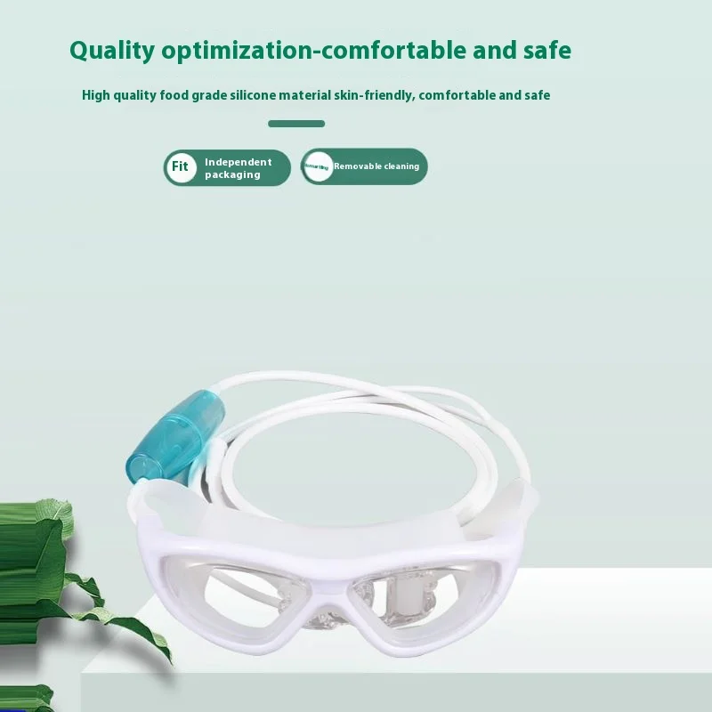 Eye protection hydrogen absorption pipe accessories for use with hydrogen absorption machines
