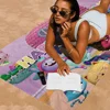 G-Gabbys D-Dollhouse Anime Beach Towel Colorful Bath Towels For Girl Microfiber Quick Custom Sand Free Beach Yoga Spa Gym Pool 2
