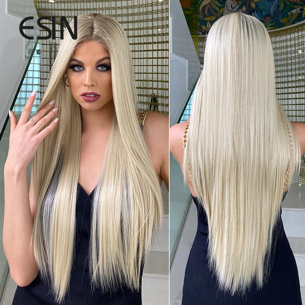 

13x5 Transparent Blonde Lace Frontal Human Hair Wigs Partial Split Bob Wig Brazilian Bone Straight Lace Front Human Hair Wigs