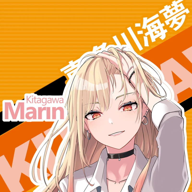 

Anime dressing gown dolls Kita River Sea Dream anime stickers secondary decorative computer chassis stickers notebook stickers