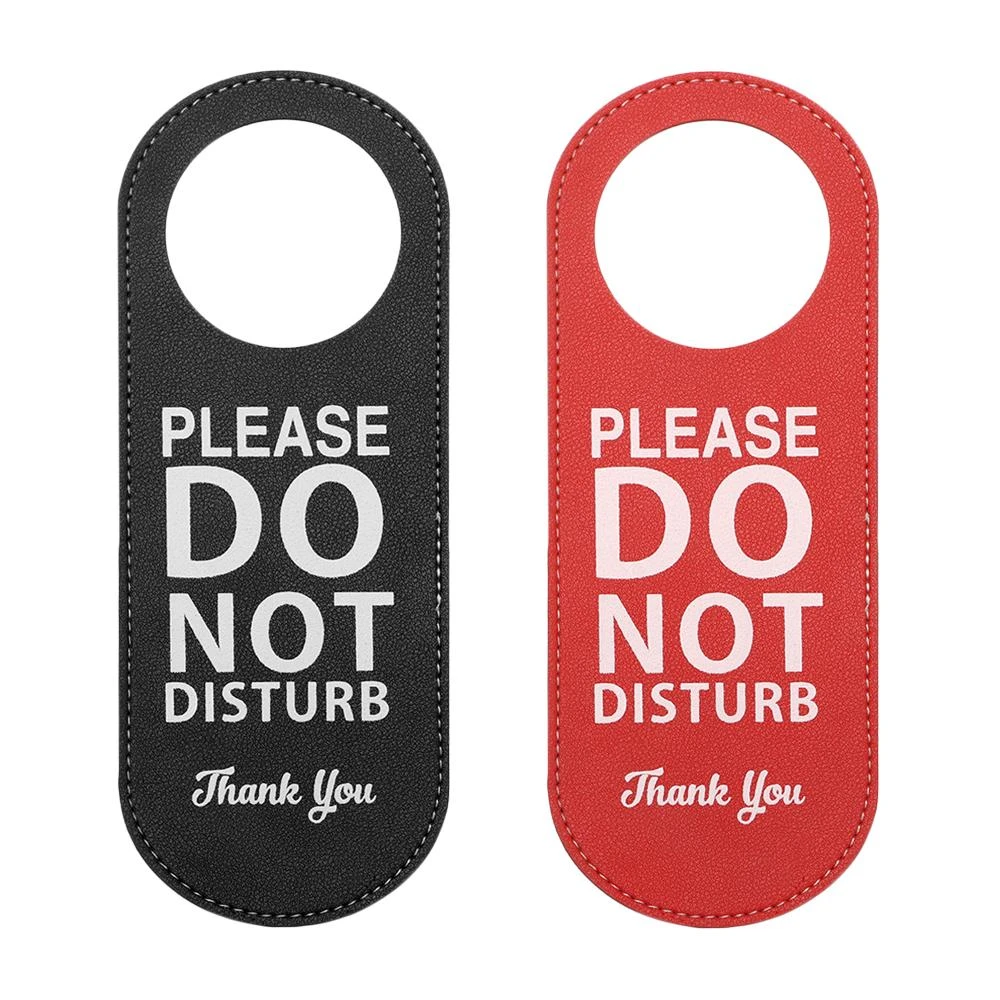 Door Hanger Tags Do Not Disturb Door Hanging Sign Cleaning Label Double