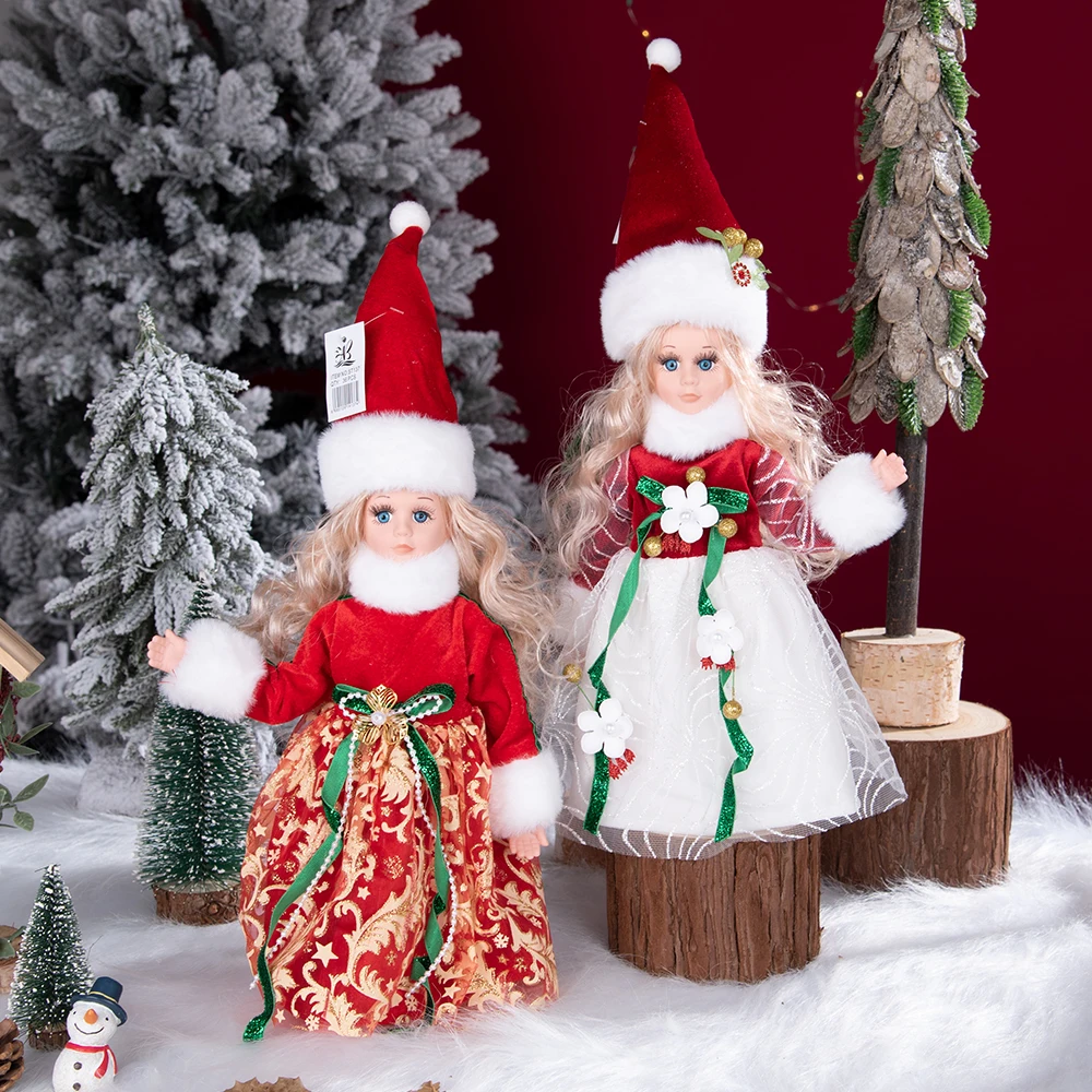 Snow Maiden Dolls Christmas Party Decoration Dolls Christmas