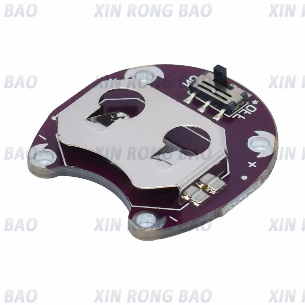 5 stücke lilypad münz zelle batterie halter cr2032 batterie halter modul schalter elektronik