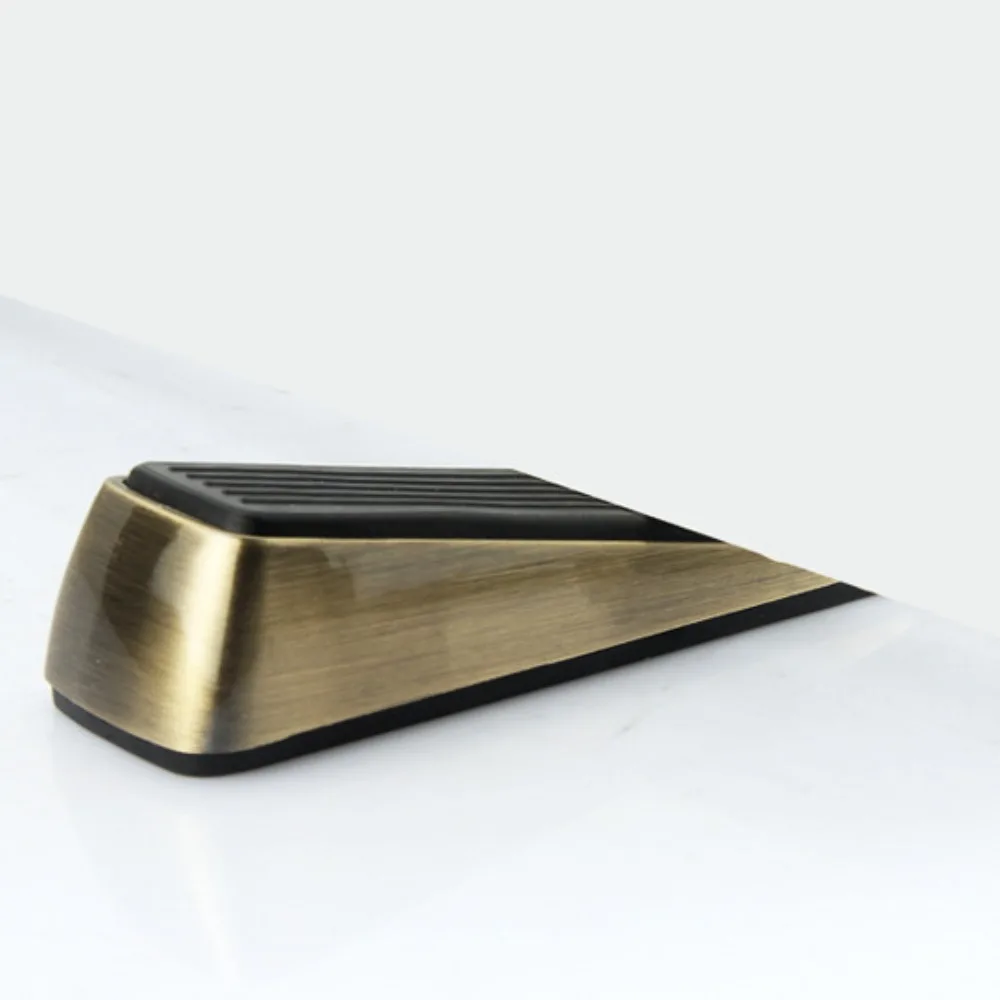 Description Picture 5 of itemNew Zinc Alloy Door Stopper Non Punching Nail-free Door Holder Anti-collision Hardware Door Suction Door