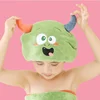 Cute Cartoon Animal Child Hair Towel Cap Drying Hat Quick-dry Microfiber Super Absorption Hair Twist Kid Bath Hat Bathroom 2