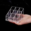 Lipstick Holder Make-up Organizer Cosmetic Storage Box Lip Gloss Storage Rotating Display Stand Transparent Plastic Storage Box 6