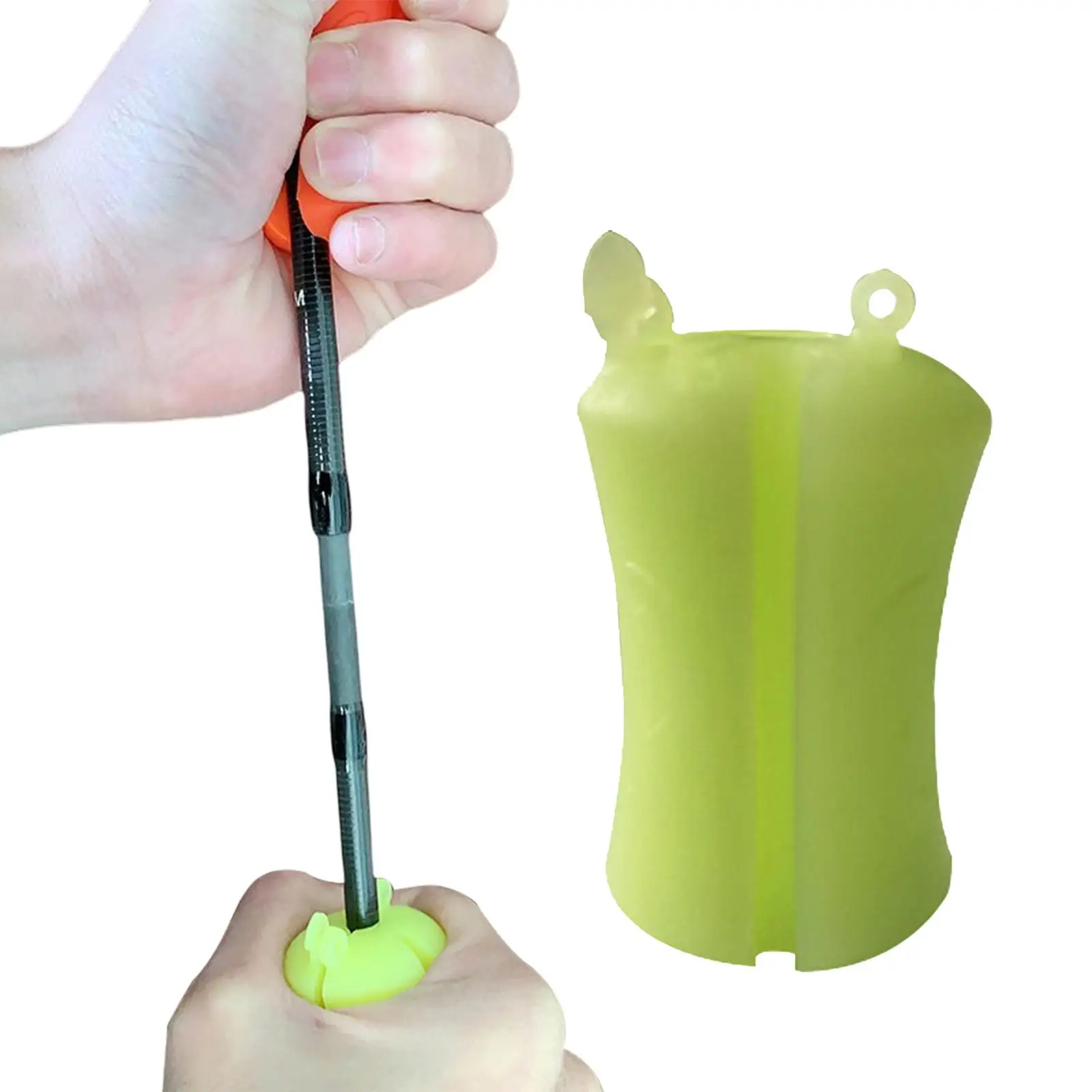 

Рыболовная удочка с фиксированным шариком, светящаяся мягкая износостойкая многоразовая удочка для аксессуаров