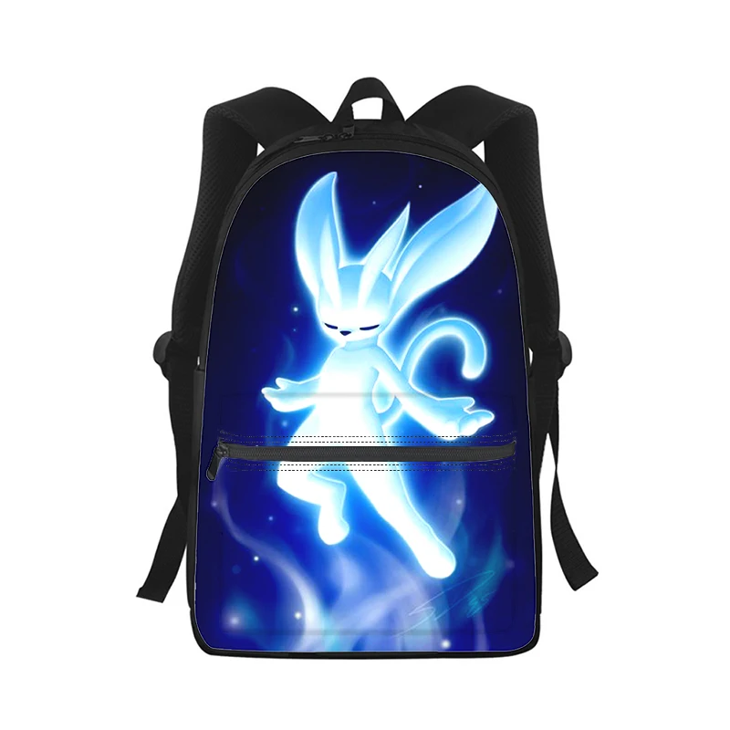 Ori And The Will Of The Wisps Men Women Backpack 3D Print Fashion Student School Bag Laptop Backpack Kids Travel Shoulder Bag
