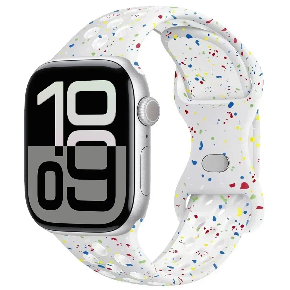 Premium Silicone Replacement Band for Apple Watch - Versatile and Stylish Strap Bracelet