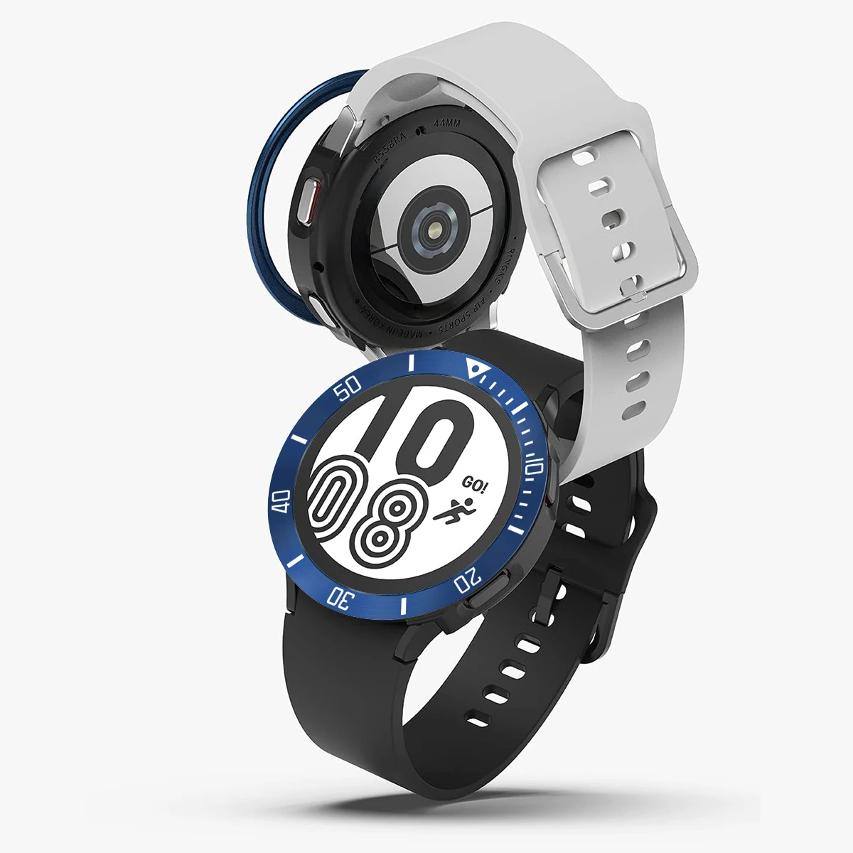 Premium Metal Bezel Protective Ring with Time/Speed Scale