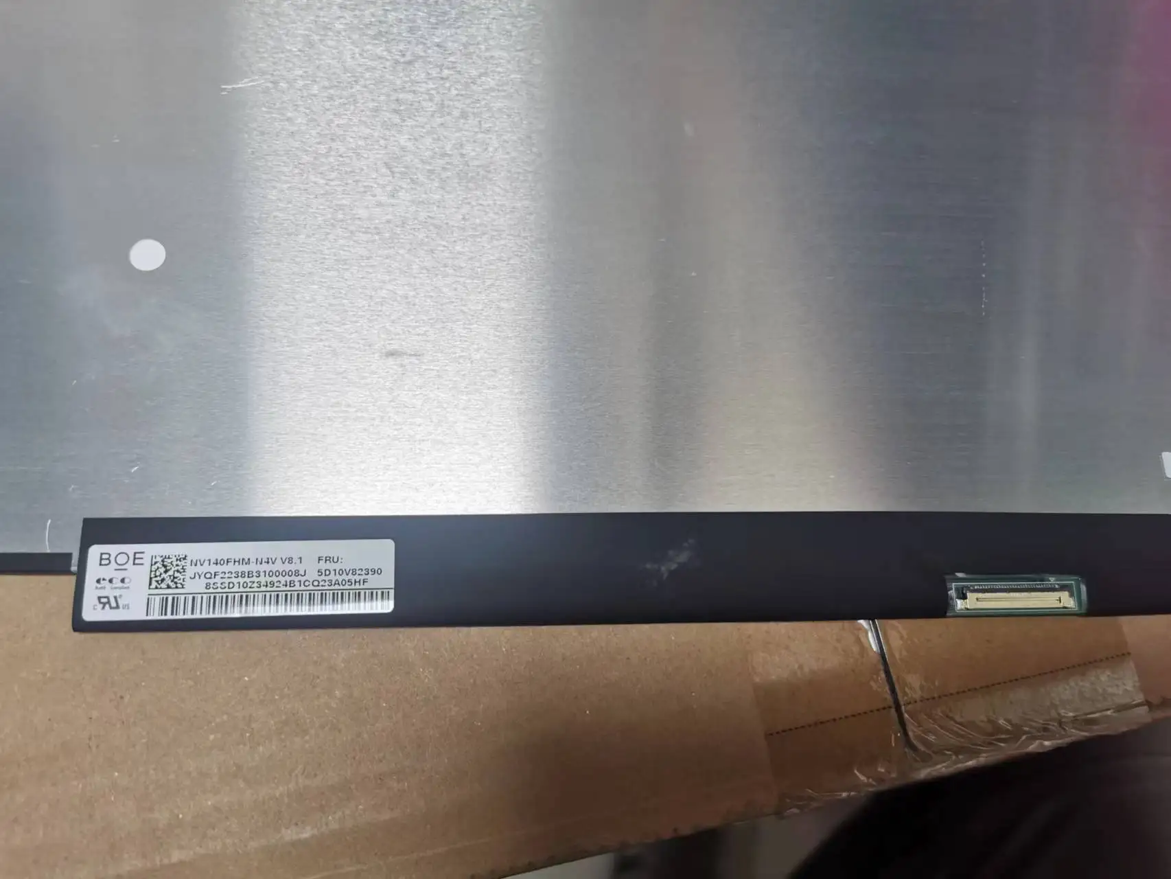 14.0 IPS eDP 30 핀 FHD LCD LED 디스플레이 교체 NV140FHM-N49 B140HAN04.2 레노버 씽크 패드 E480 E485 E490 E495 화면 용