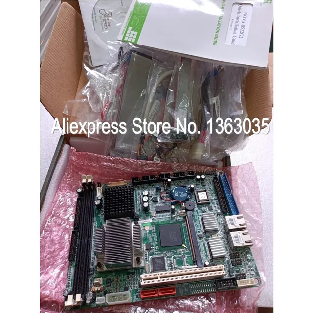 Новинка в коробке NOVA-8522G2 5,25 ''SBC с VGA/LVDS , VGA , Dual GbE , USB 2,0 и внешней звуковой системой, Промышленная материнская плата 1