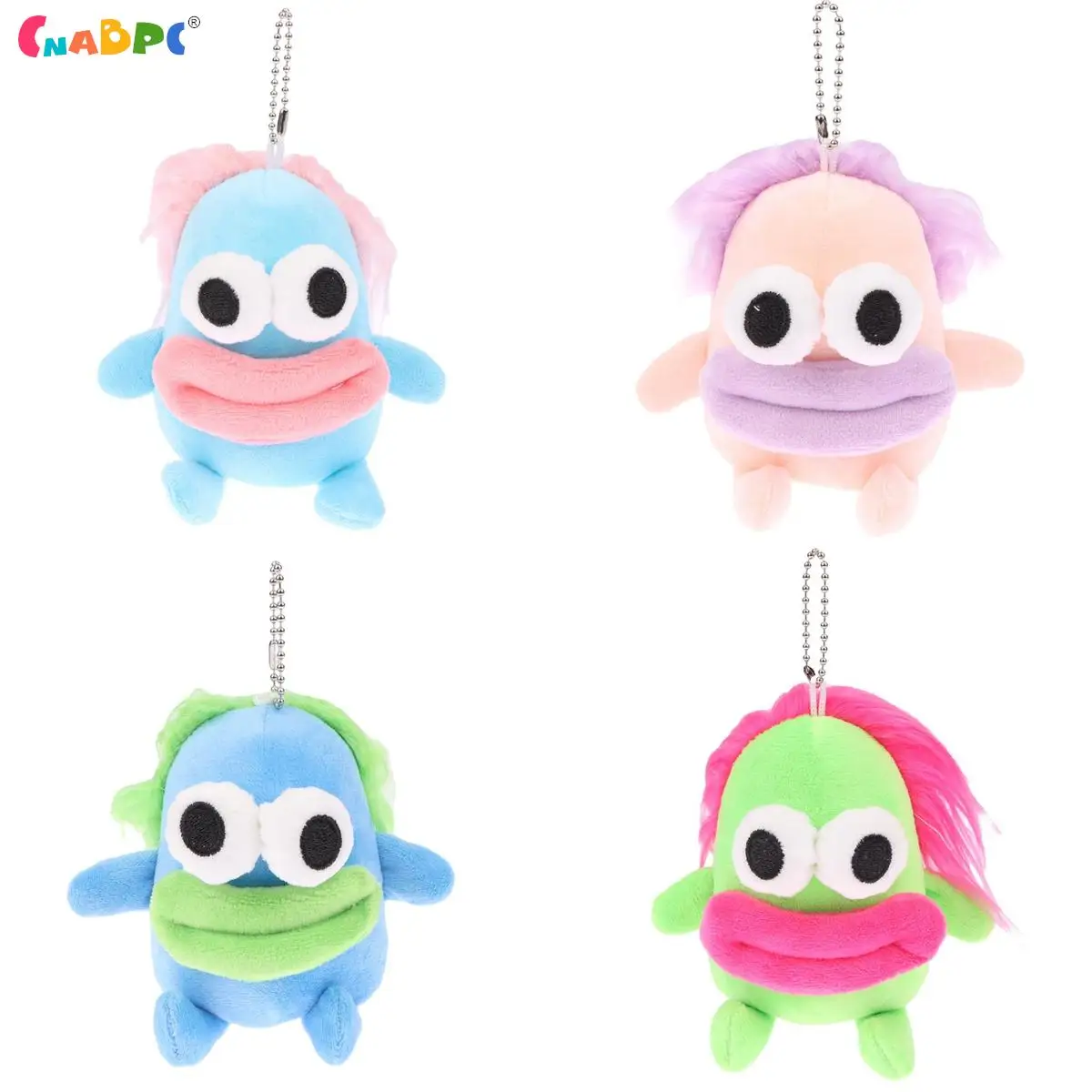 

Забавная Большая искусственная подвеска с мультяшным рисунком, 14 см, мягкая кукла, брелок для автомобиля, украшение, детский подарок