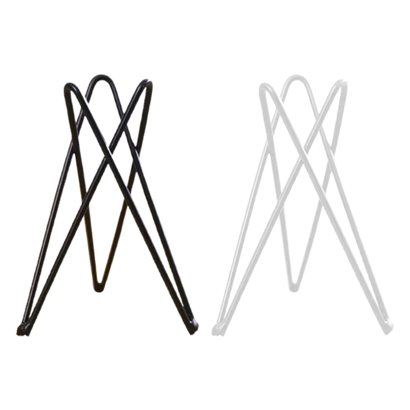 Nordic Style Air Plant Holder Metal Flower Pot Stand Geometric Iron Tillandsia Holder Art Display Home Garden Ornaments plant stand