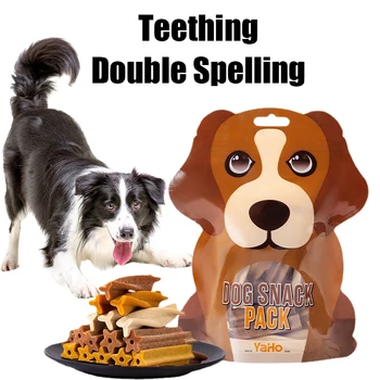 Dog Snacks Teething Stick 120g Mixed Flavor Tooth Cleaning Bone Easy To Carry Adult Dogs Puppy Training Reward Pet Snacks Food 1