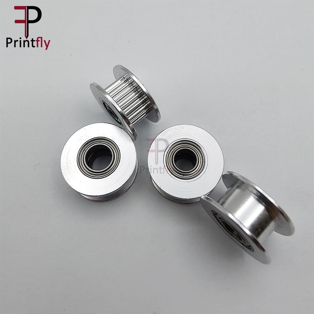 Printfly-3D 프린터 2GT 16 치아 동기 휠 아이들러 풀리, GT2 타이밍 풀리 폭 6mm 보어 3mm 기어 GT2 타이밍 벨트용