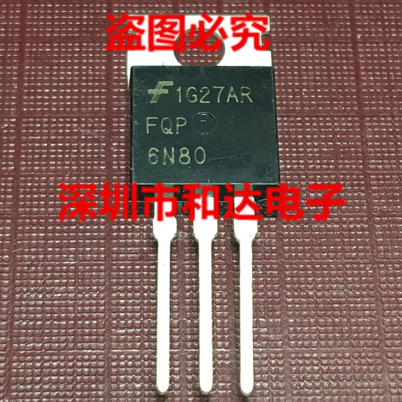 

5 шт.-10 шт. FQP6N80 MOS TO-220 оригинальный запас Новинка
