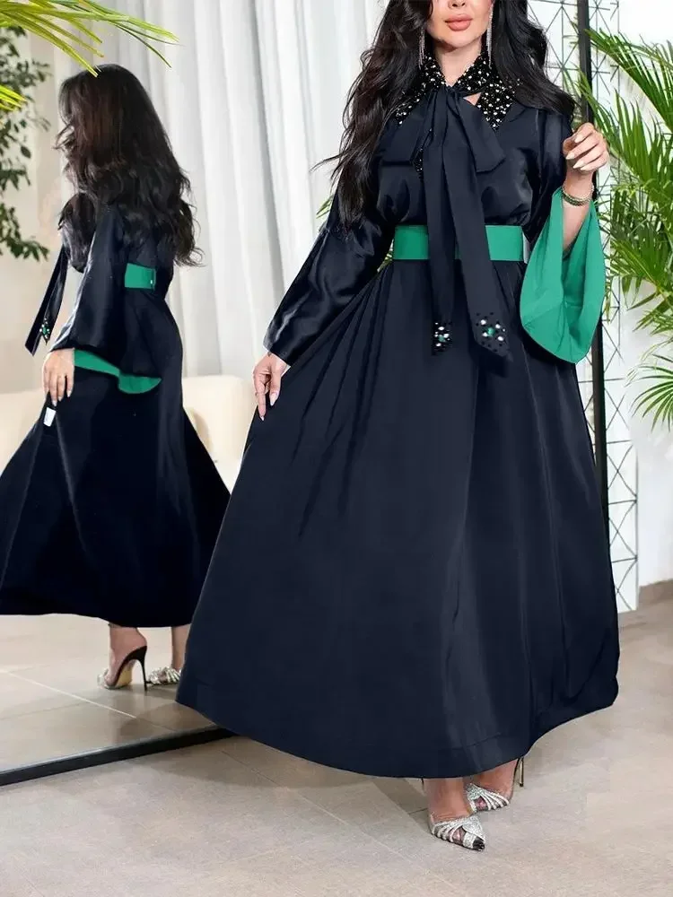 

Ramadan Winter Velvet Abaya Prayer Clothes Women Kaftans Saudi Arabia Turkey Islamic Muslim Dress Djellaba Robe Femme Musulmane