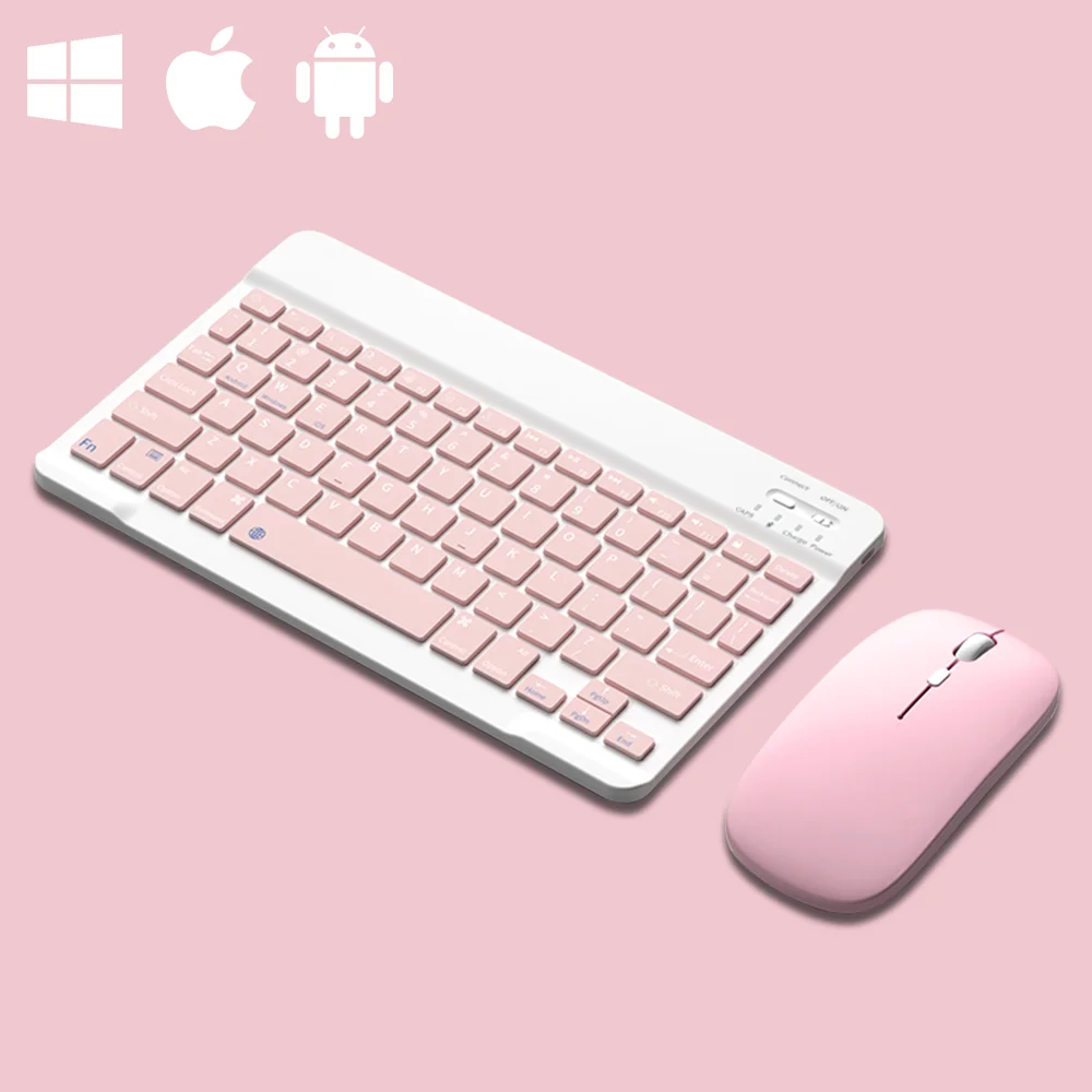 pink and mouse
