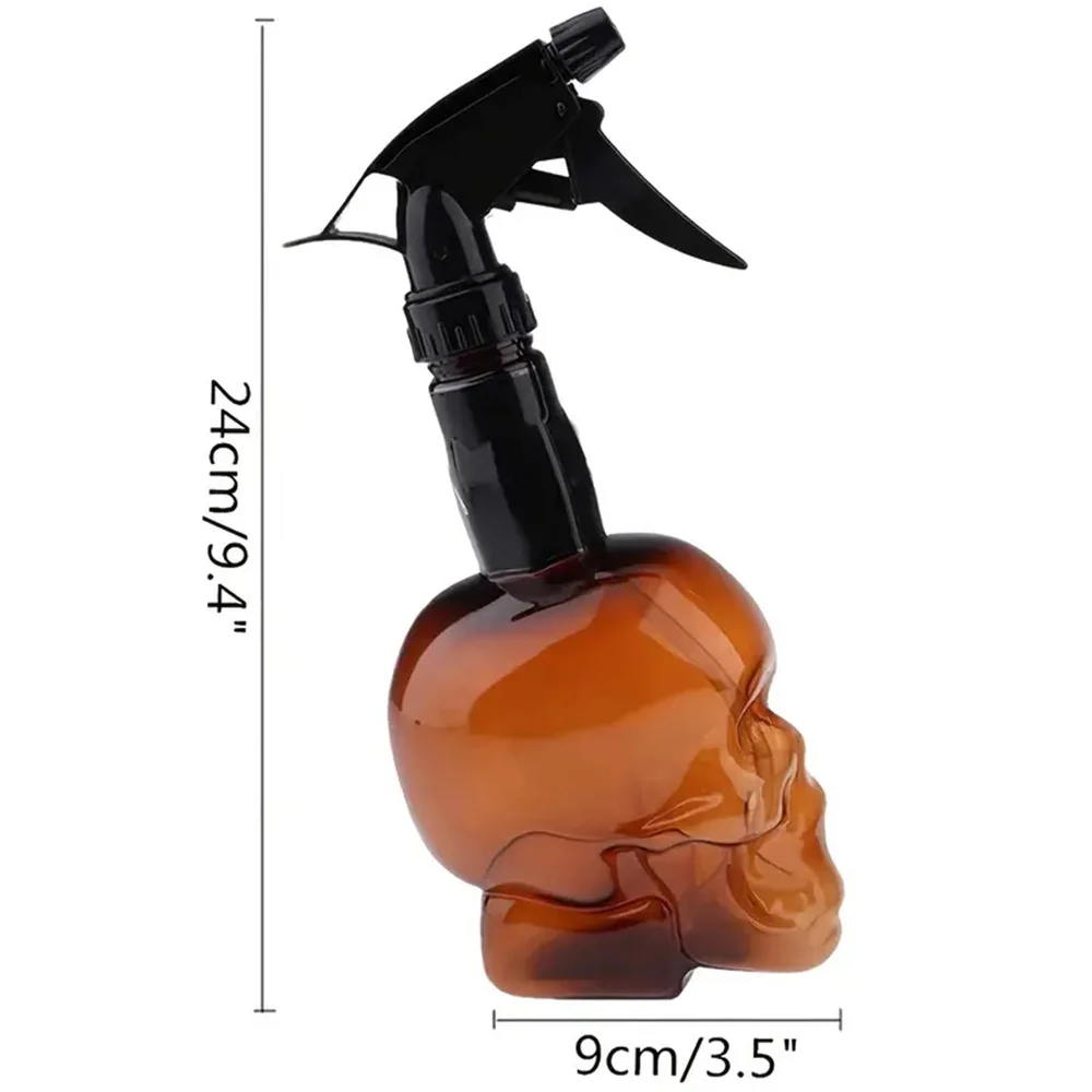 Skull Plastic Squirt Bottle 1Pc 500ml Tattoo Spray Bottle Foaming Pump For Mousse Salon Hair Liquid Tattoo Supplies