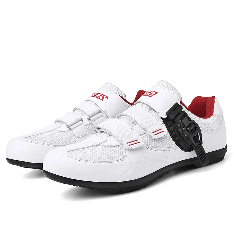 Men Cycling Shoes Flat Pedal MTB Shoes Non-slip Rubber Speed Road Bike Sneakers Women Racing Cleatless Mountain Bicycle Footwear