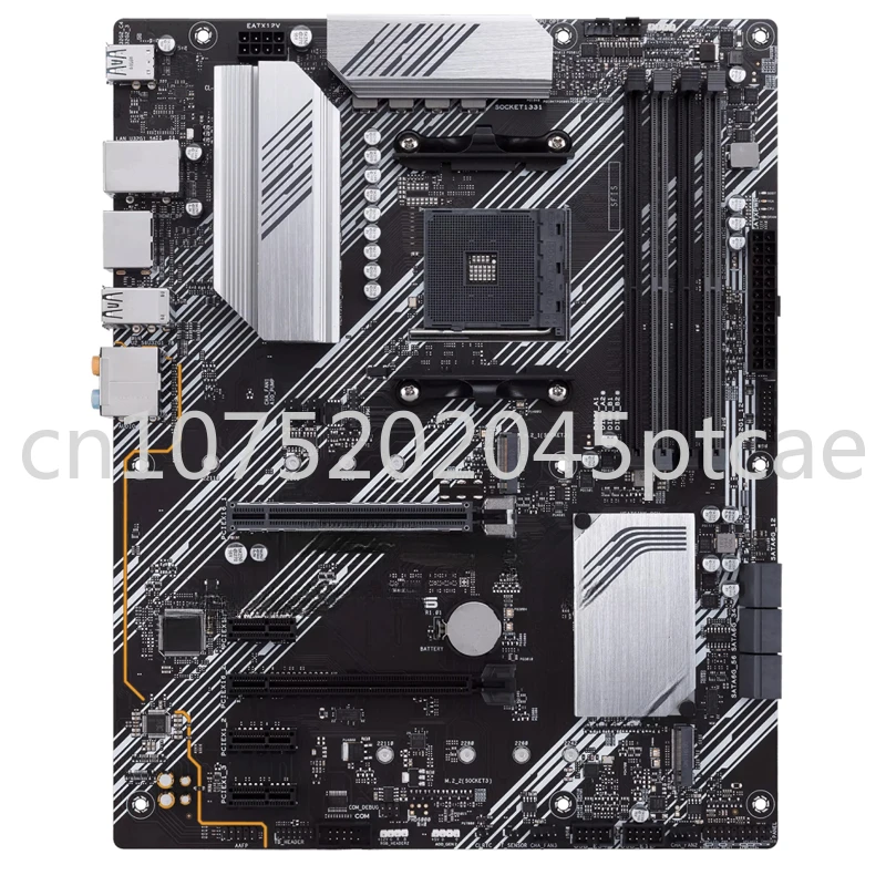 

B550-PLUS AMD B550 (Ryzen AM4) ATX motherboard with dual M.2, PCIe 4.0, 1 Gb Ethernet, DisplayPort/HDMI, SATA 6 Gbps