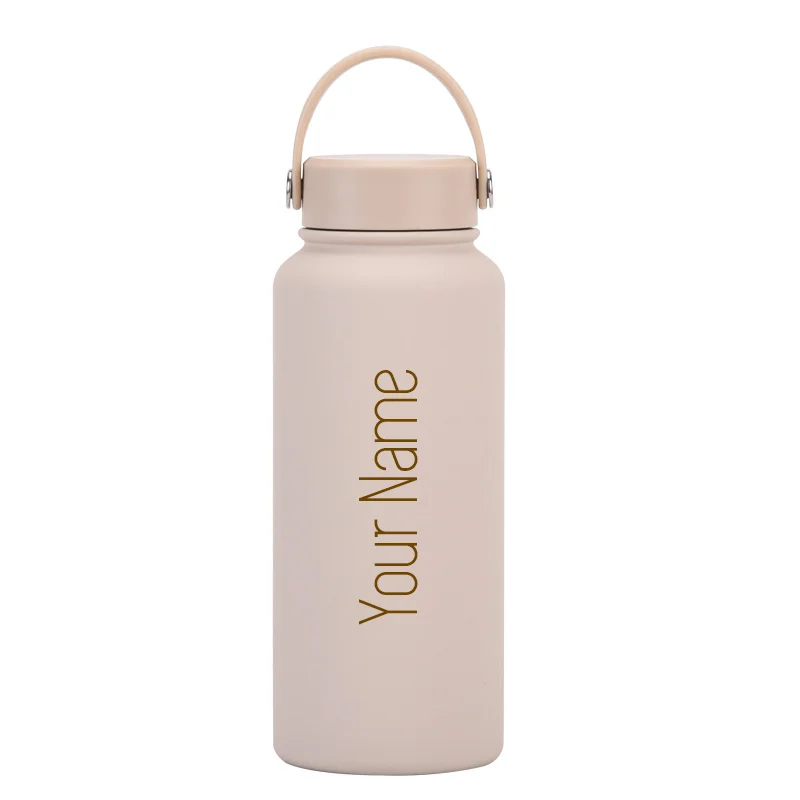 engraved personalised tea flask