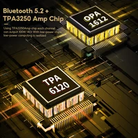 AIYIMA T9 PRO HiFi 5.2 Bluetooth Tube Amplifier VU Meter Stereo Power Amplifier  USB DAC COAX OPT Home Audio Amp 100Wx2 5