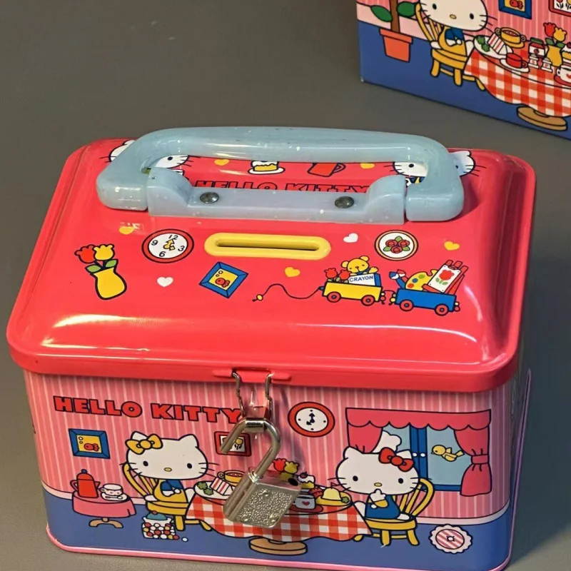 Hucha Sanrio Kawaii para niños, bonita caja de almacenamiento de My