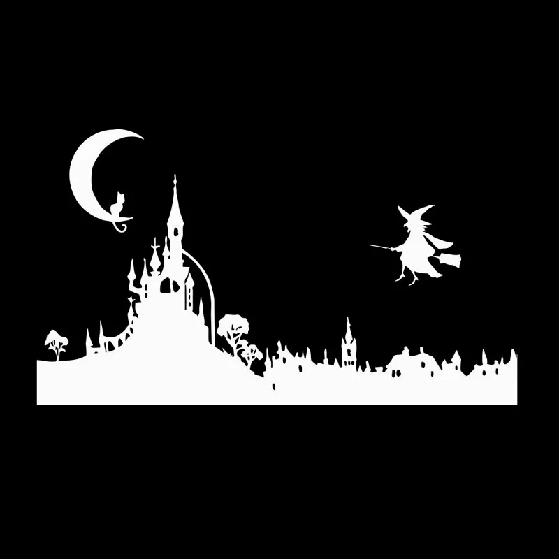 Рисунок 2 - Модные наклейки для автомобиля в стиле колдуньи