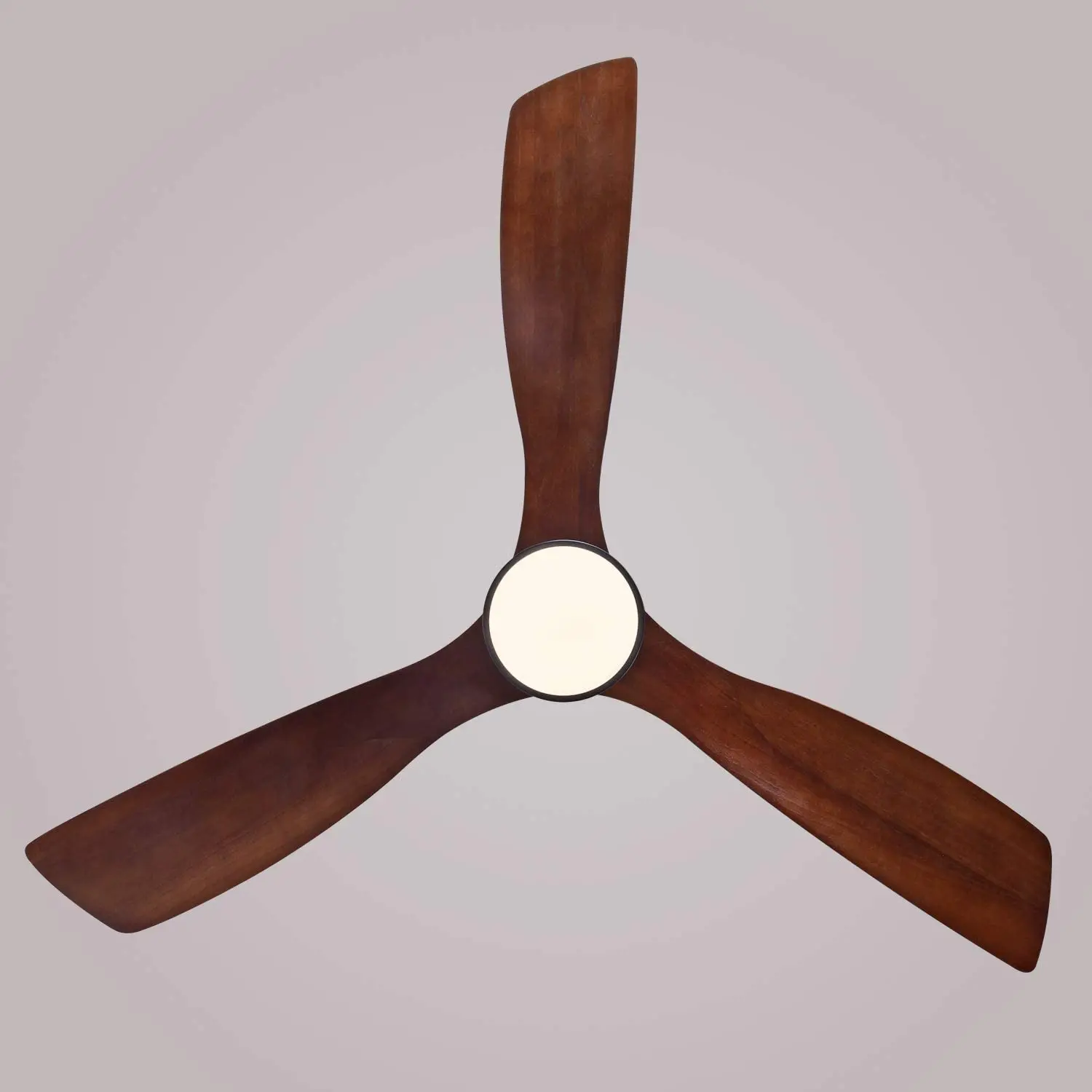 Industrial Ceiling Fans with Lights Remote Control Indoor Outdoor Wood Ceiling Fan with 3 Blade For Patio Living Room Bedroom