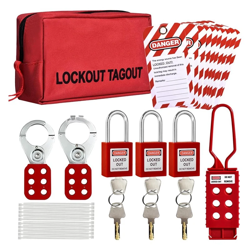 

Lockout Tagout Kit,Lock Out Tag Out Kits Electrical,Lock Out Tag Out Padlocks,Electrical Switch Safety Lockout Kit